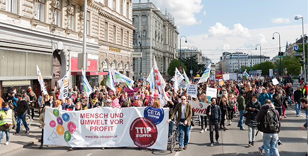 Auf die Straßen gegen TTIP und CETA!