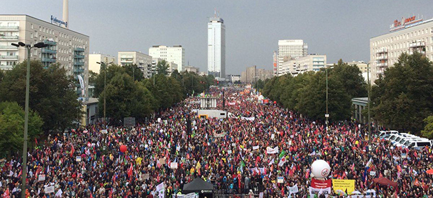 Demo gegen TTIP und CETA