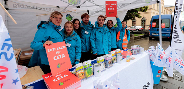 TTIP und CETA Demo