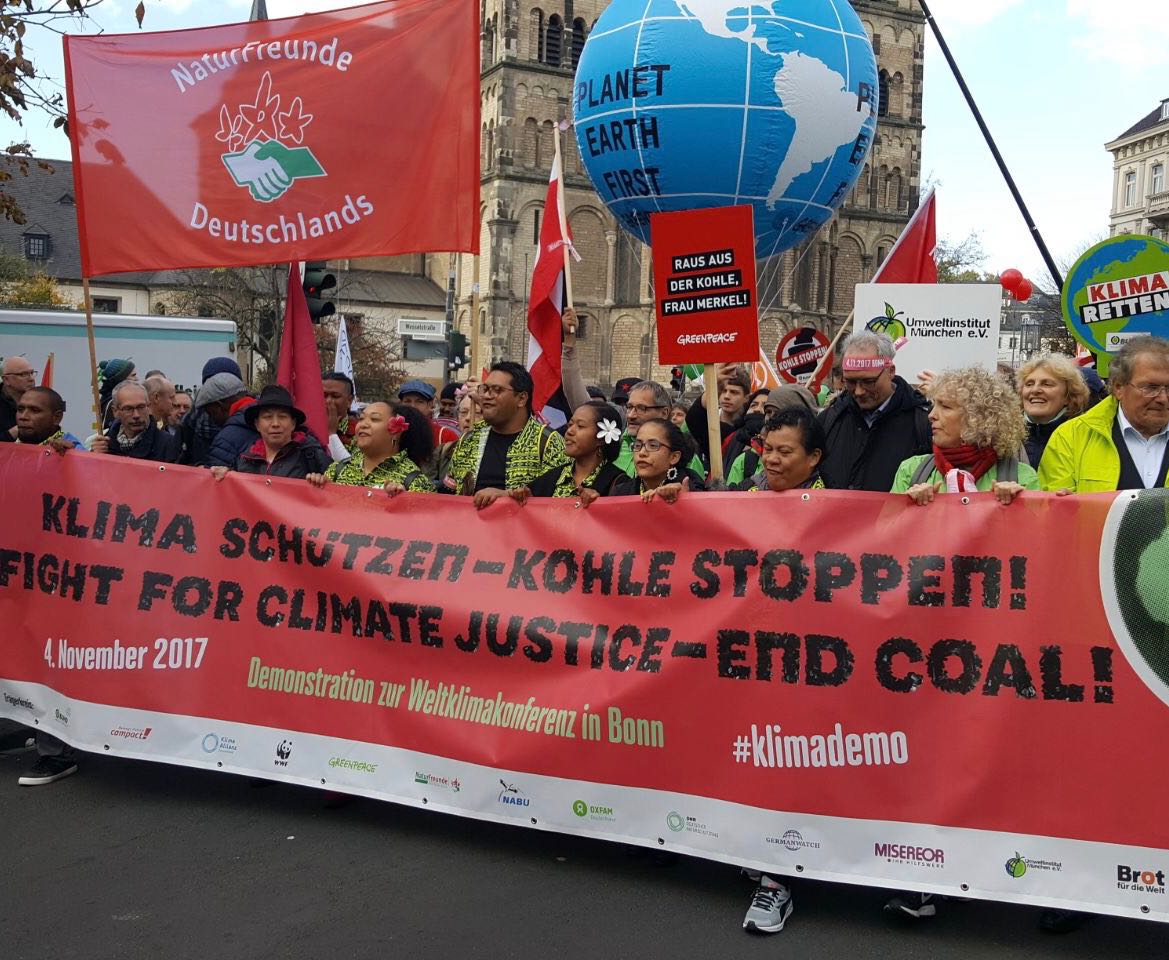 Demonstration Klimagipfel Bonn