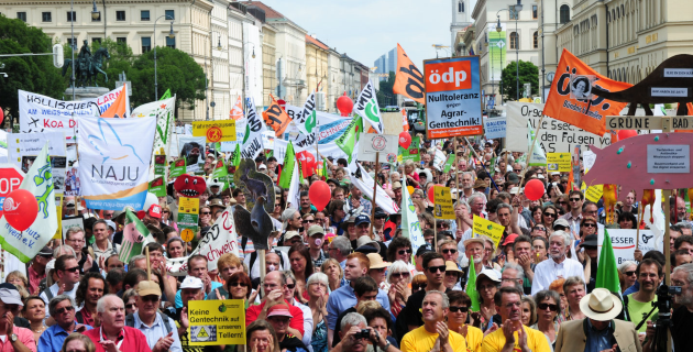 Mia ham's satt: Großdemo in München