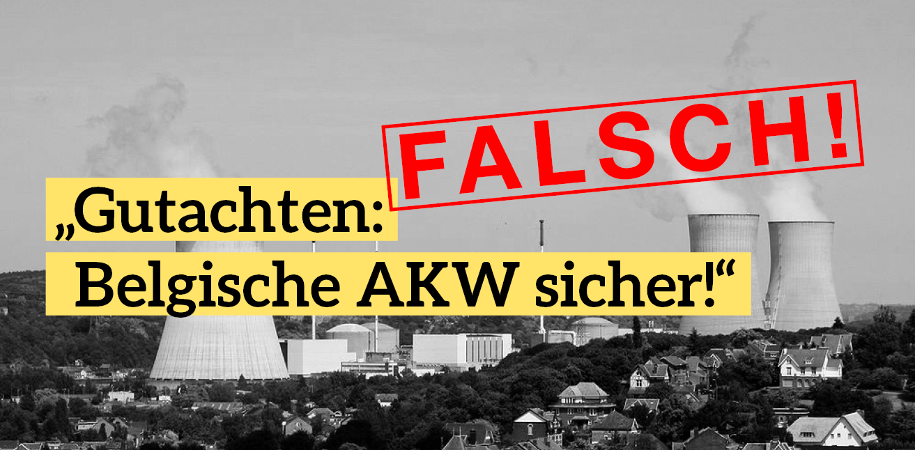 AKW Tihange und Doel: Gutachten lässt Fragen offen