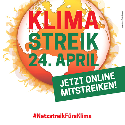 Klimastreik – von der Straße ins Netz