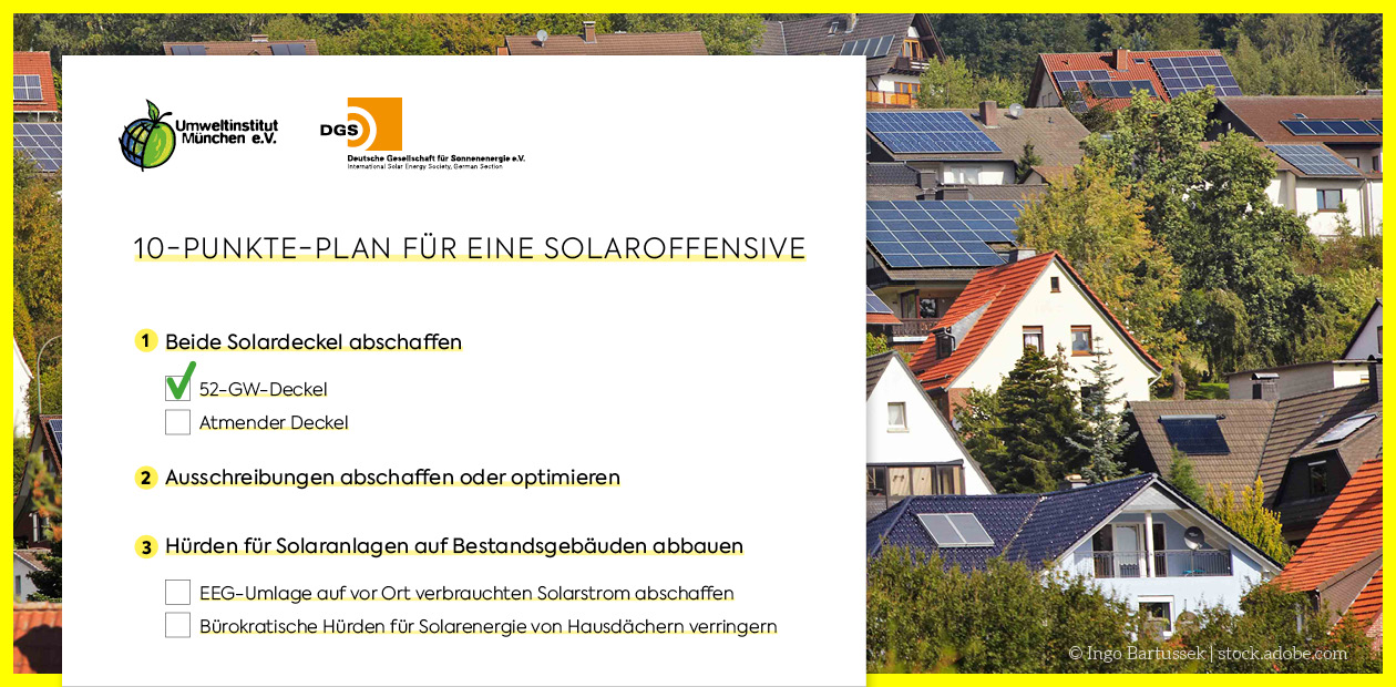 So schieben wir die Solaroffensive an!