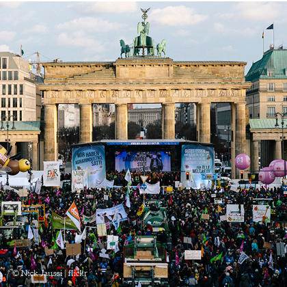 Großdemo für die Agrarwende