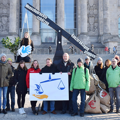 Gegen Paralleljustiz für Konzerne