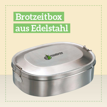 Brotzeitbox aus Edelstahl